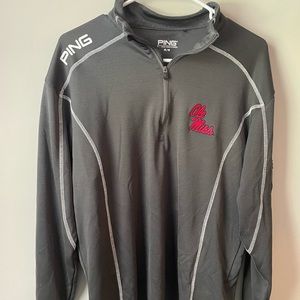 Ole Miss Ping Quarter Zip